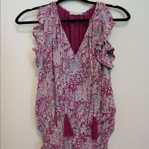 Ramy Brook Sleeveless Printed Top